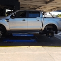 AUS QLD Townsville 2016OCT11 2016FordRanger 002  I had the tyre shop mount both rims and to see what they looked like. I ended up selecting the rim on the front of the vehicle. : 2016 Ford Ranger, QLD, Australia, Townsville, 2016, October